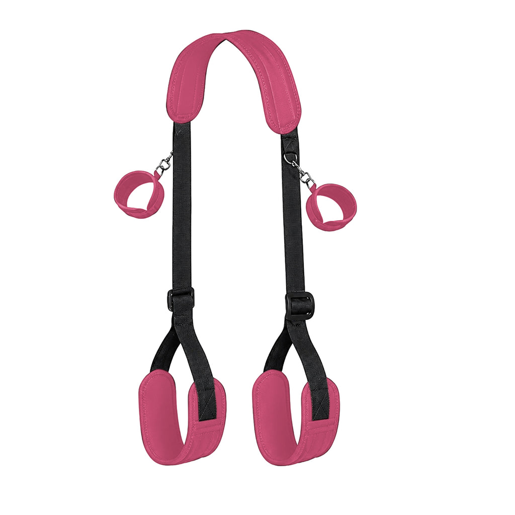Premium Pink Sex Sling with Adjustable Wrist & Ankle Cuffs | Bragrills