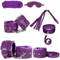 Luxury Purple Soft Restraint Kit – 7 Piece Beginner Bondage Set